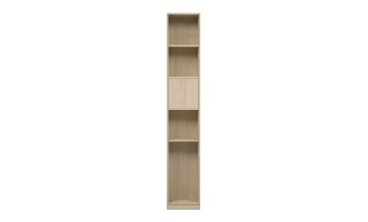 Chess Bookshelf 1-Facades and Back Wall (Color: Sand Oak (Egger))