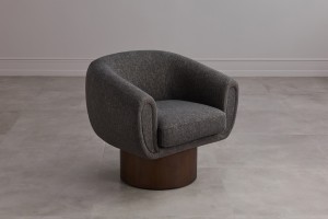 Cozy Wave Swivel Armchair (Lola 455)