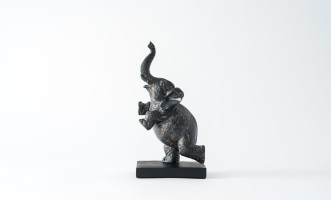 Elephants Bookend