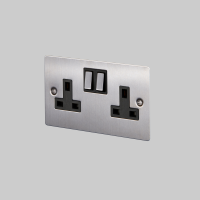 SOCKET 2G UK Socket Steel [EL611]