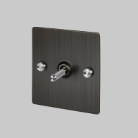 1G Toggle Switch Smoked Bronze Steel [EL341]
