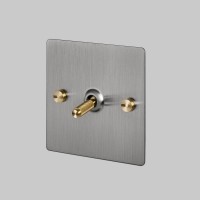 1G Toggle Switch SteelBrass [EL310]