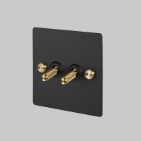2G Toggle Switch BlackBrass [EL420]
