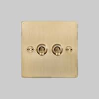 2G Toggle Switch Brass [EL400]