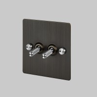 2G Toggle Switch Smoked Bronze Steel [EL441]