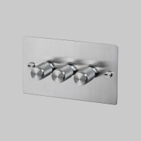 3G Dimmer 120W Steel Steel Detail [EL711P]