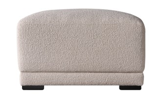 Nuvola Pouf (Fabric: FIORD PLAIN col.102 (Cat. 3))
