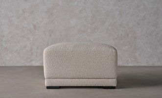 Nuvola Pouf (Fabric: FIORD PLAIN col.102 (Cat. 3))