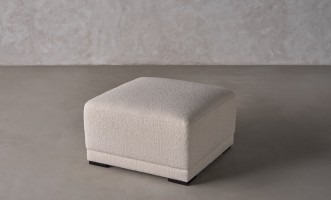 Nuvola Pouf (Fabric: FIORD PLAIN col.102 (Cat. 3))