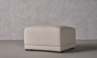 Nuvola Pouf (Fabric: FIORD PLAIN col.102 (Cat. 3))