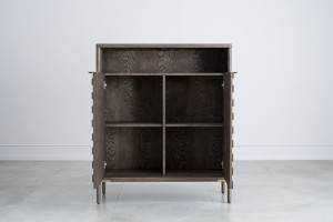 Textures Bar Cabinet with 2 Doors