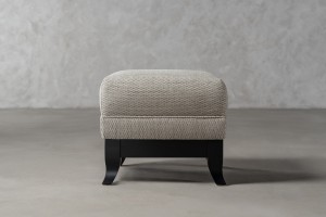 Plymouth Pouf (Fabric: VIOLA PLAIN GREY (Cat. 3))