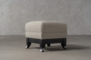 Plymouth Pouf (Fabric: VIOLA PLAIN GREY (Cat. 3))