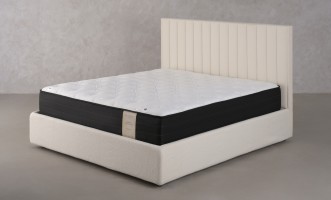 SIMM BR Silver Charcoal Coast Plush 200x200 Mattress