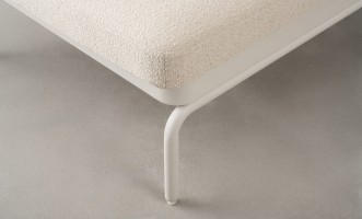 Taormina Light Outdoor Sunlounger Haze Sandy