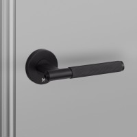 Door Handle set Linear Welders Black