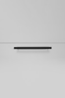 Pull Bar Plate Linear Medium 290mm Black (non US)