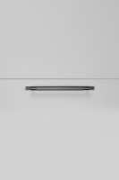 Pull Bar Plate Linear Medium 290mm Gun Metal (non US)
