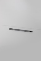 Pull Bar Plate Linear Large 390mm Gun Metal (non US)
