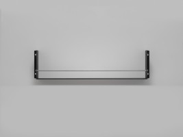 Girder Shelf Black Steel