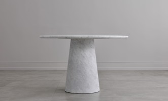 Uno Carrara Round Dining Table D152 cm