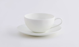 Groove Cup&Saucer 300 ml