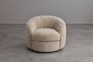 Sennon Swivel Chair Sheepskin