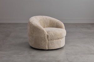 Sennon Swivel Chair Sheepskin