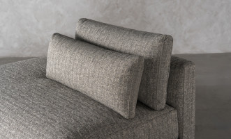Narvik Soft Feather Ottoman Section Sofa Left Arm (cosmic d 21543-18)