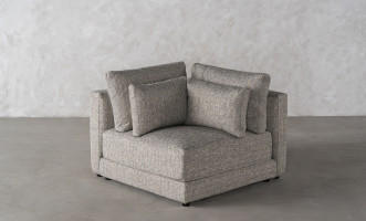 Narvik Soft Feather Corner Section Sofa (cosmic d 21543-18)