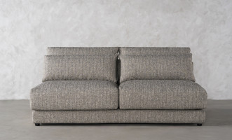 Narvik Soft Feather 2-Seater Armless Section Sofa (cosmic d 21543-18)