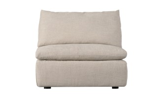 Nube 1-Seater Section Sofa D-114cm (Fabric D2962)