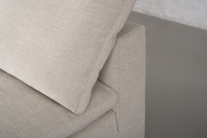 Nube 1-Seater Section Sofa D-114cm (Fabric D2962)