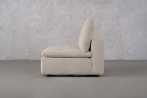 Nube 1-Seater Section Sofa D-114cm (Fabric D2962)