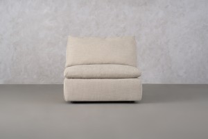 Nube 1-Seater Section Sofa D-102cm (Fabric D2962)