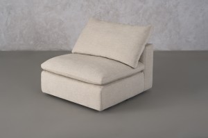 Nube 1-Seater Section Sofa D-102cm (Fabric D2962)
