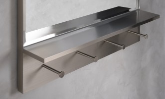 Mona Silver Mirror