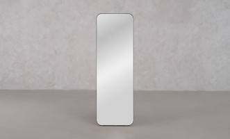 Melissa Black Standing Mirror