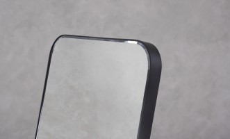 Melissa Black Standing Mirror