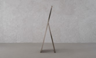 Melissa Silver Standing Mirror