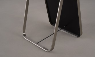 Melissa Silver Standing Mirror