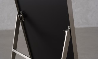Melissa Silver Standing Mirror