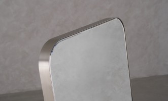 Melissa Silver Standing Mirror