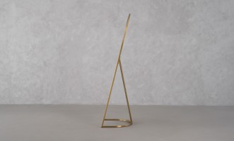 Daisy Brass Standing Mirror