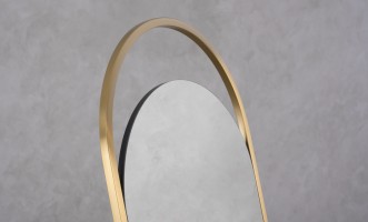 Daisy Brass Standing Mirror