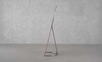 Daisy Silver Standing Mirror
