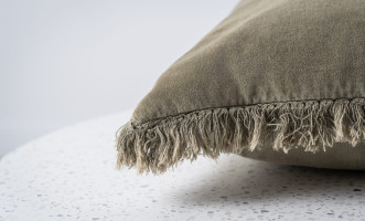 Bord Long Cushion Cotton Green