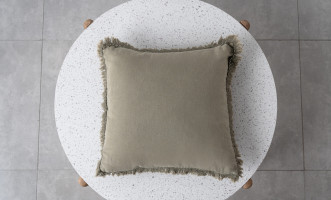 Bord Long Cushion Cotton Green