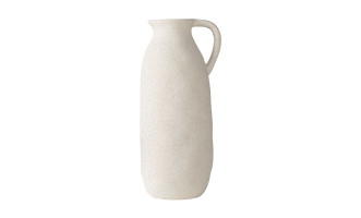 Jug Vase Ceramic Beige L