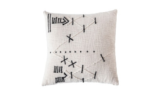 Graphic Cushion Draw Beige